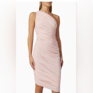 Norman Kamali  Medium Diana Dress
Blush Pink 
NWT
